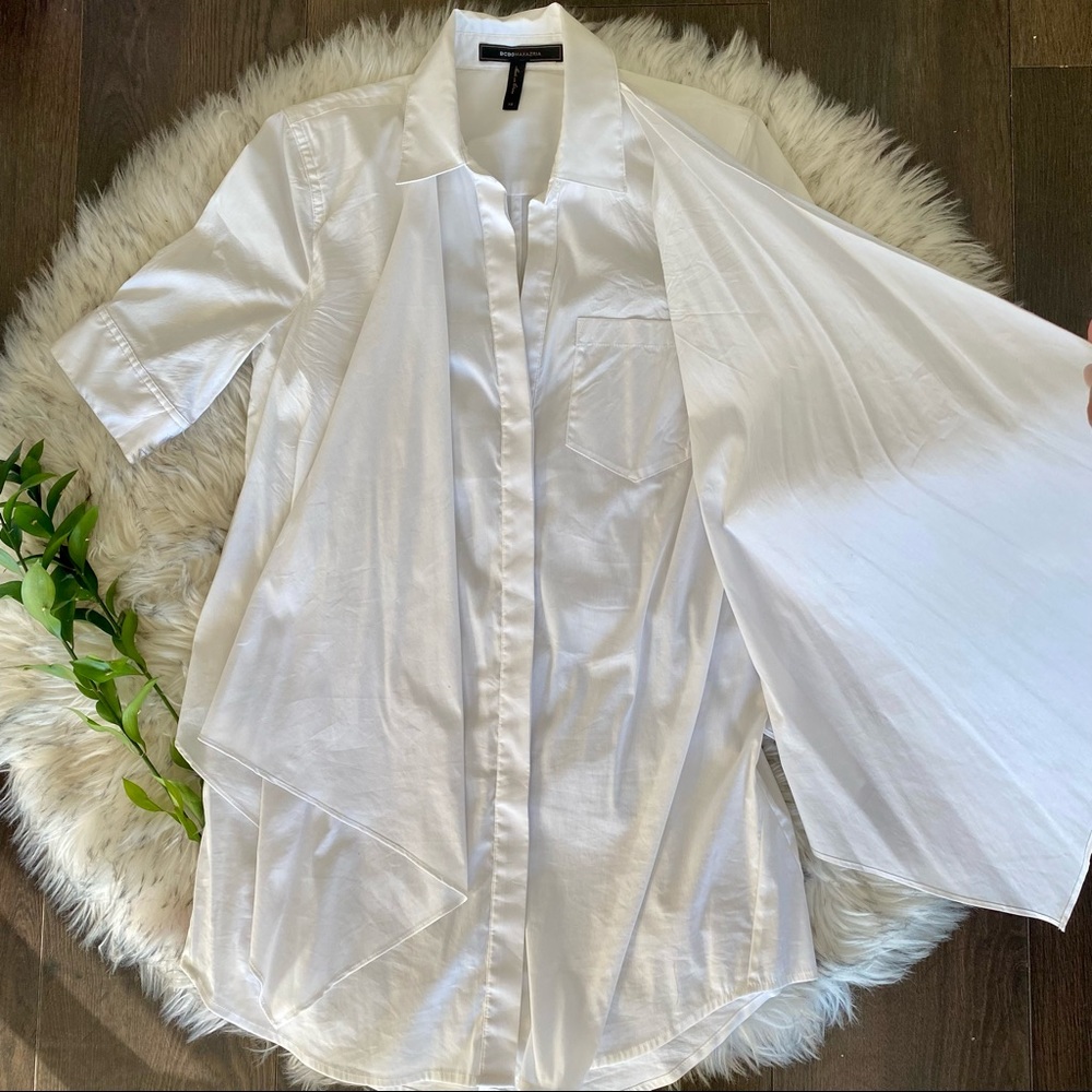 BCBG drape blouse - Picture 4 of 6